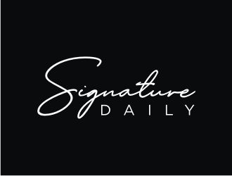 Signature Daily logo design by clayjensen