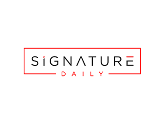 Signature Daily logo design by ndaru