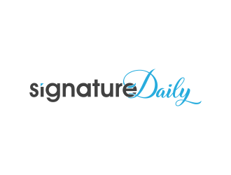 Signature Daily logo design by pakderisher