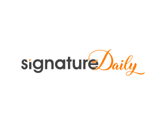 Signature Daily logo design by pakderisher