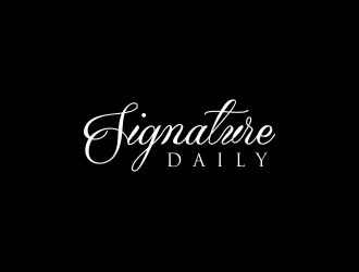 Signature Daily logo design by hopee