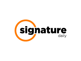 Signature Daily logo design by wongndeso