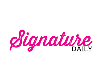 Signature Daily logo design by AamirKhan