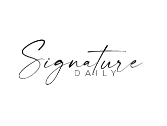 Signature Daily logo design by Bambhole