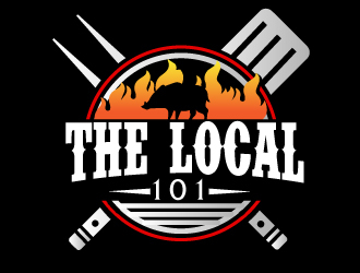 The Local 101 logo design by AamirKhan