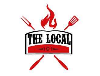 The Local 101 logo design by AamirKhan