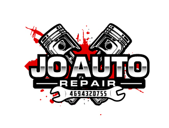 jo auto repair logo design by AamirKhan