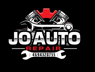 jo auto repair logo design by AamirKhan