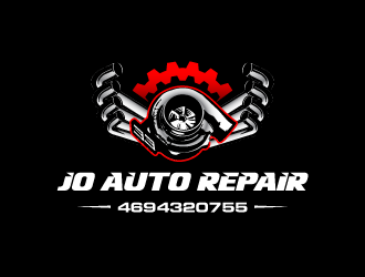 jo auto repair logo design by PRN123
