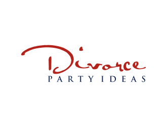 Divorce Party Ideas logo design by GassPoll