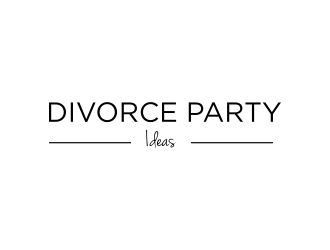 Divorce Party Ideas logo design by andayani*