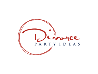 Divorce Party Ideas logo design by GassPoll