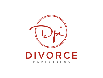 Divorce Party Ideas logo design by GassPoll