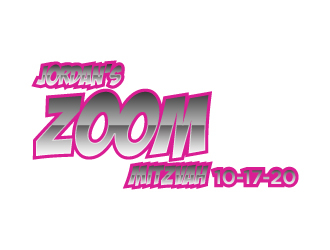 Jordans Zoom Mitzvah logo design by cybil