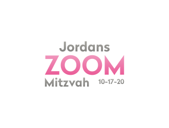 Jordans Zoom Mitzvah logo design by RIANW