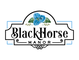 BlackHorse Manor logo design by Ultimatum
