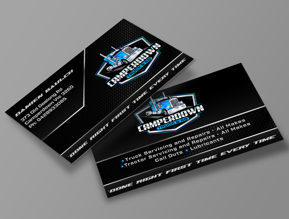 Camperdown Truck & AG logo design by Niqnish