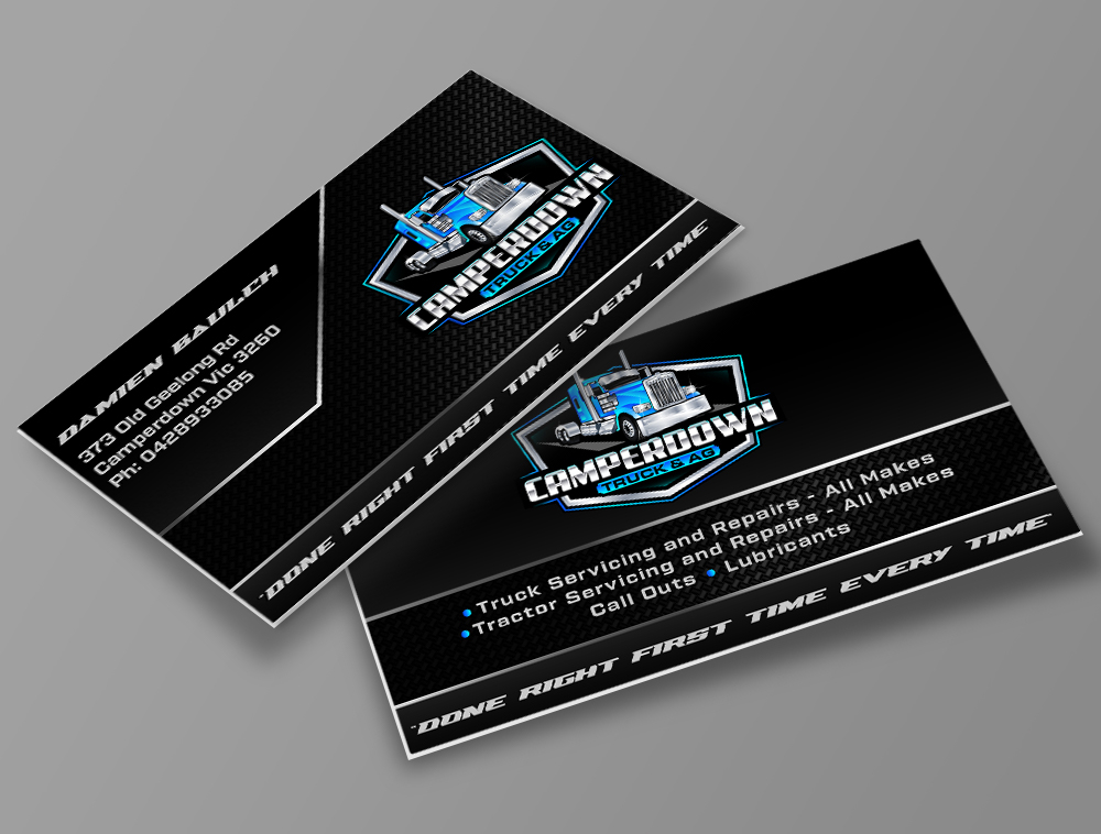 Camperdown Truck & AG logo design by Niqnish