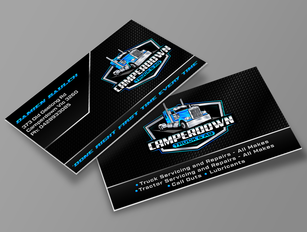 Camperdown Truck & AG logo design by Niqnish
