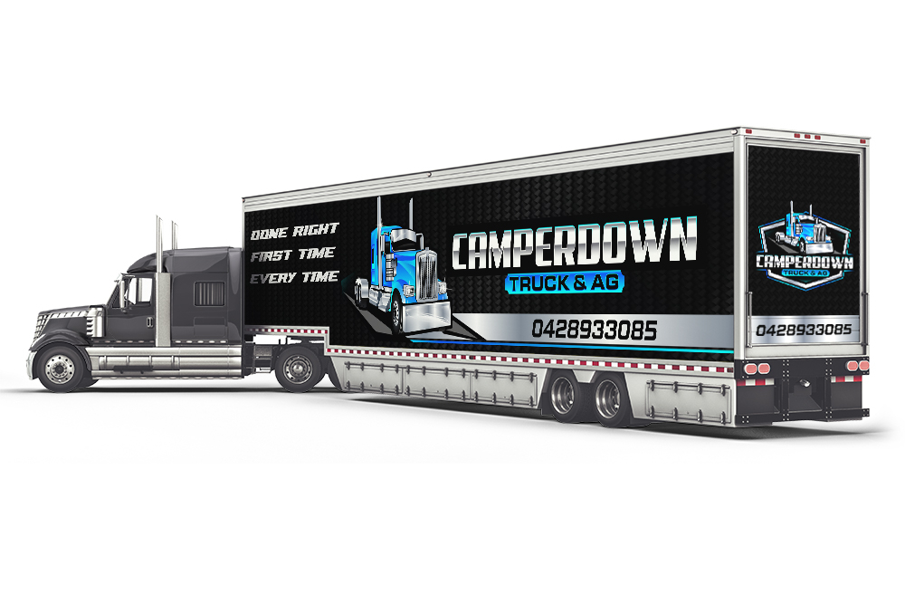 Camperdown Truck & AG logo design by Niqnish