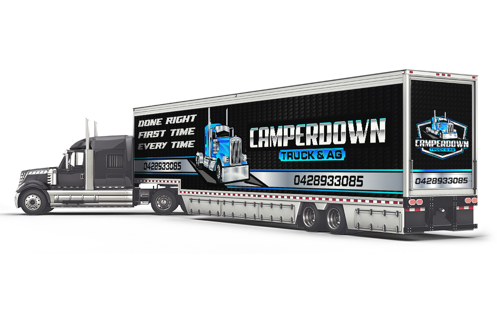 Camperdown Truck & AG logo design by Niqnish