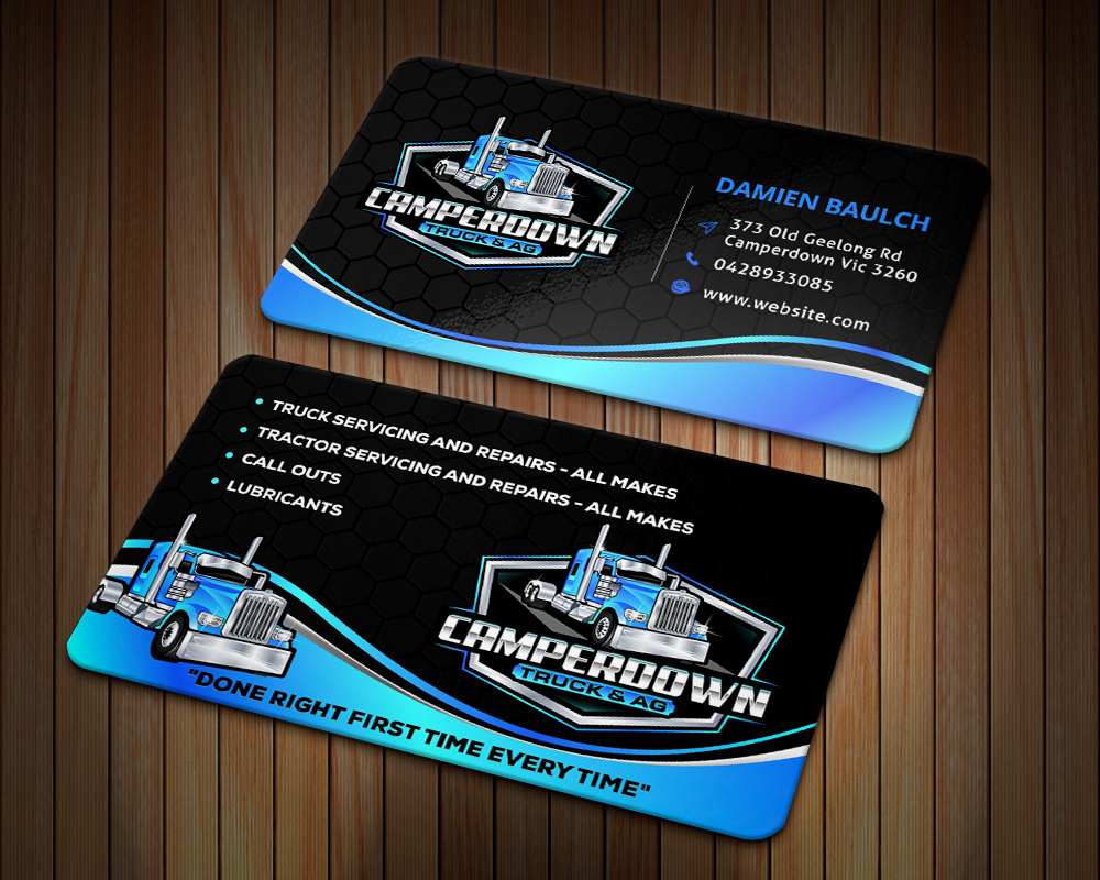 Camperdown Truck & AG logo design by MastersDesigns