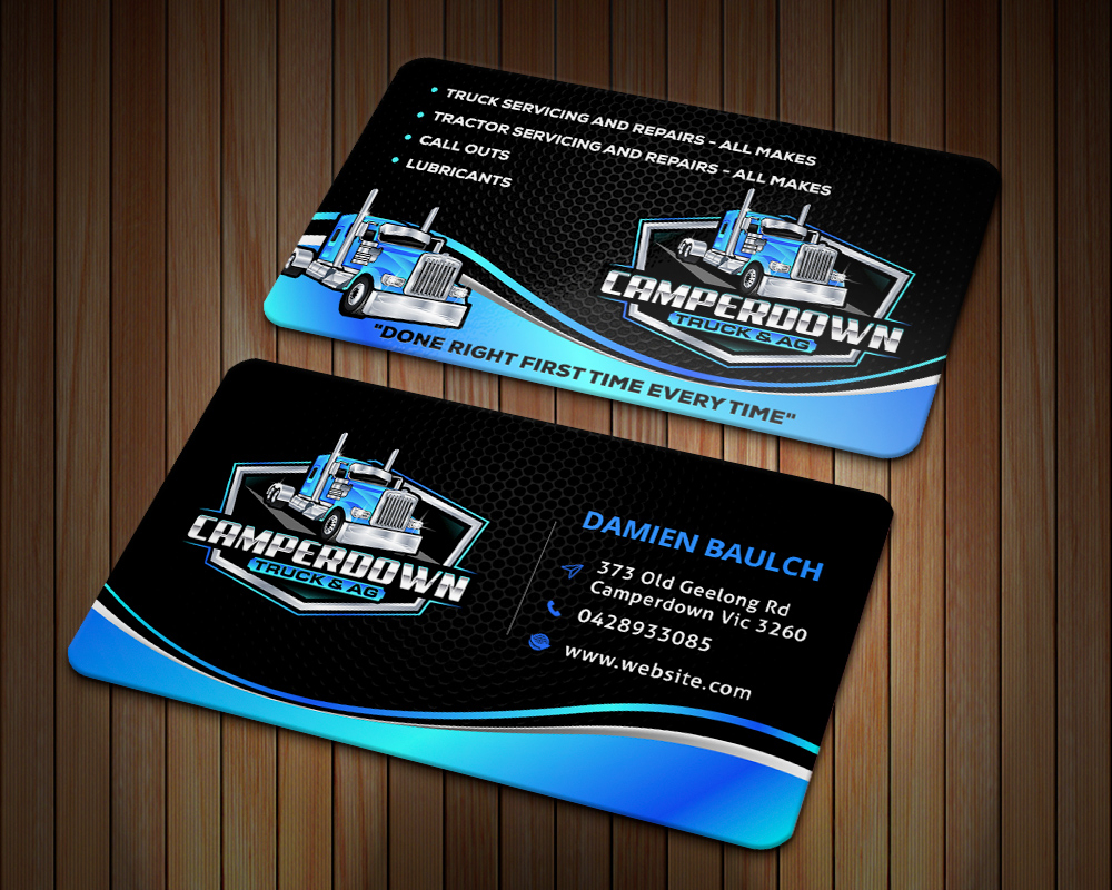 Camperdown Truck & AG logo design by MastersDesigns