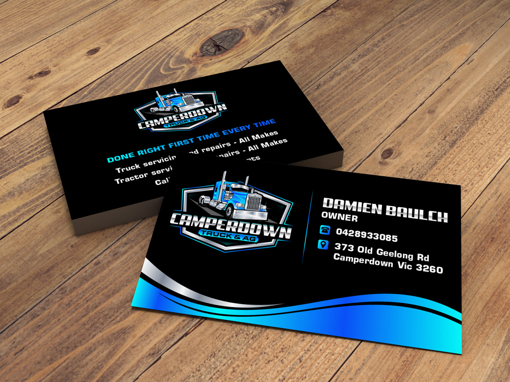 Camperdown Truck & AG logo design by ManishKoli