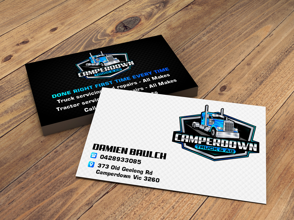 Camperdown Truck & AG logo design by ManishKoli