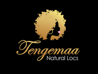 Tengemaa Locs  logo design by YONK
