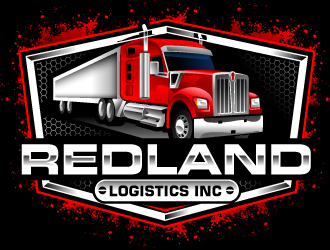 Redland Logistics Inc logo design by design_brush