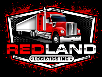 Redland Logistics Inc logo design by design_brush