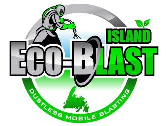 Island Eco-Blast logo design by Suvendu