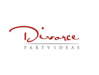 Divorce Party Ideas logo design by GassPoll