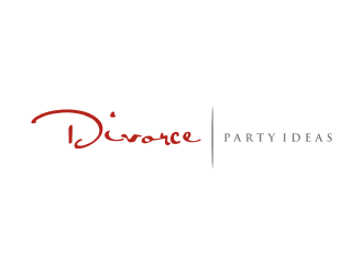 Divorce Party Ideas logo design by GassPoll