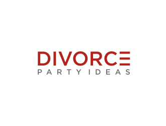 Divorce Party Ideas logo design by GassPoll