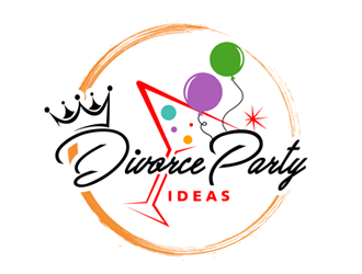 Divorce Party Ideas logo design by ingepro