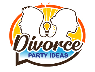 Divorce Party Ideas logo design by Suvendu
