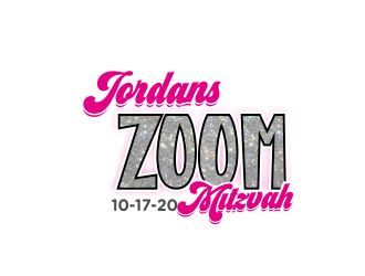 Jordans Zoom Mitzvah logo design by Jhonb