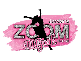 Jordans Zoom Mitzvah logo design by AnandArts