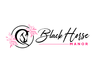 BlackHorse Manor logo design by Gwerth