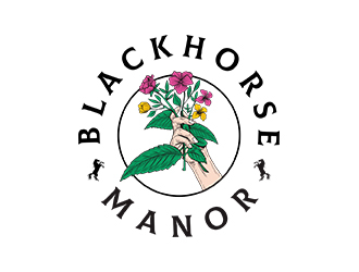 BlackHorse Manor logo design by rahmatillah11