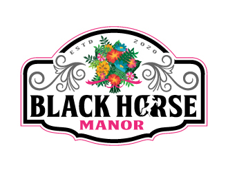 BlackHorse Manor logo design by nexgen