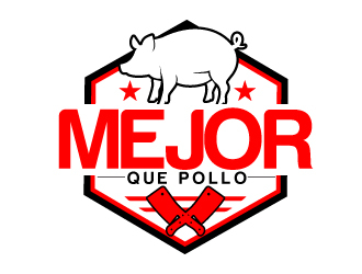 Mejor que Pollo logo design by AamirKhan