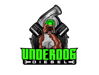 Underdog Diesel logo design by 35mm