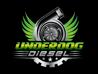 Underdog Diesel logo design by Suvendu