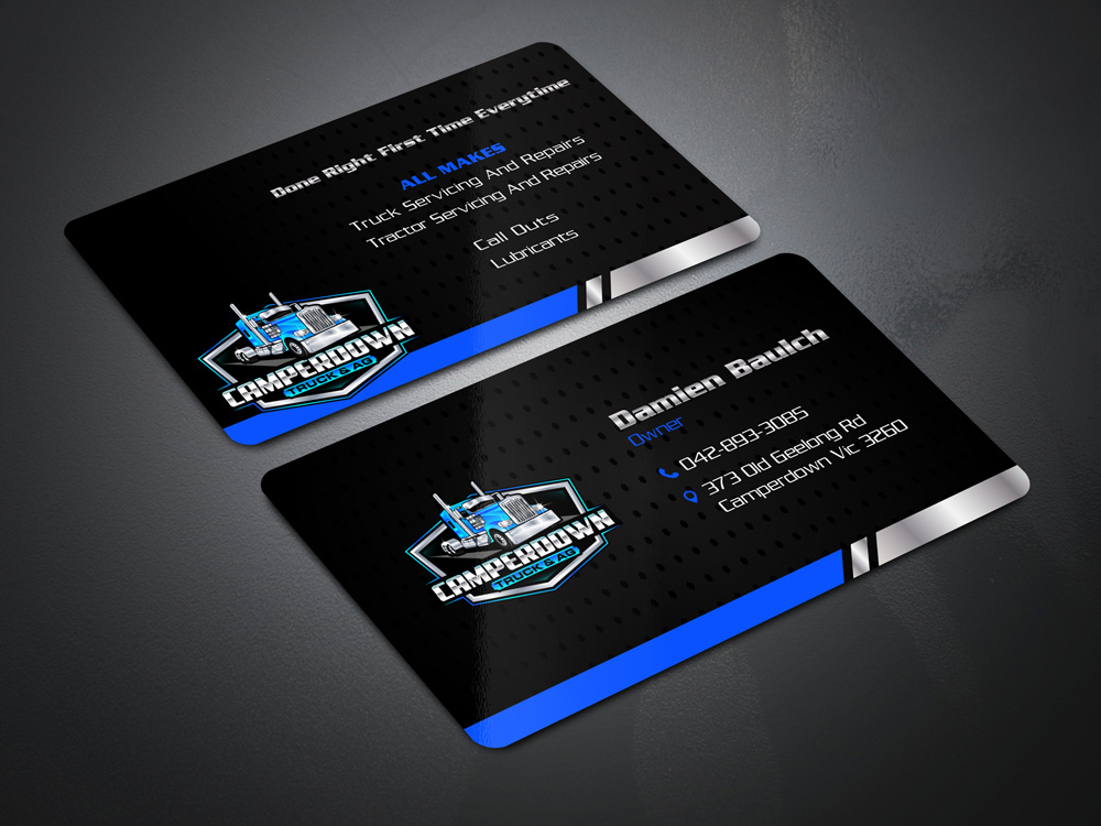 Camperdown Truck & AG logo design by Gelotine