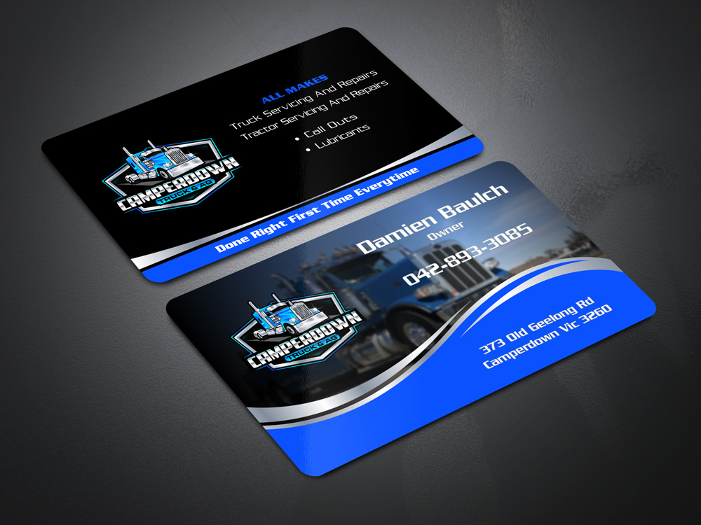 Camperdown Truck & AG logo design by Gelotine