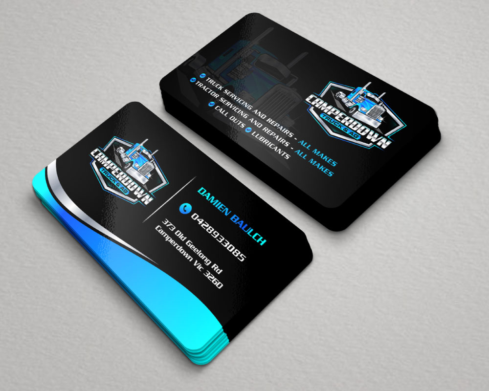 Camperdown Truck & AG logo design by Boomstudioz