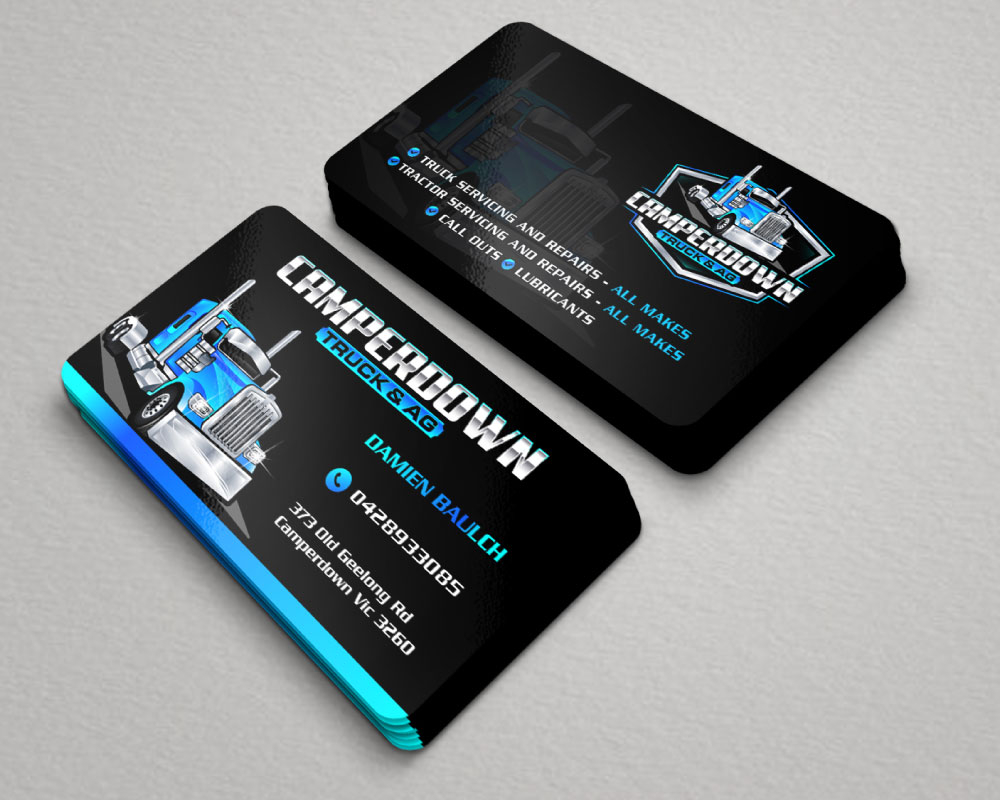Camperdown Truck & AG logo design by Boomstudioz